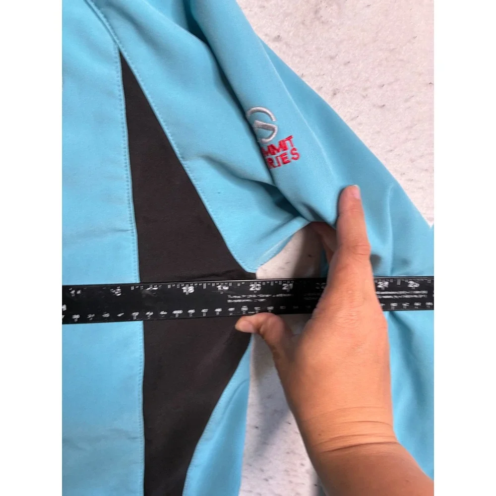 The North Face Summit Series Windstopper Softshell Jacket Blue Black XXL